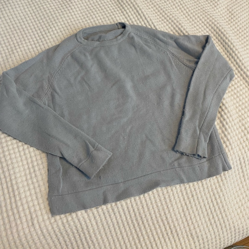 brandy melville baby blue sweater